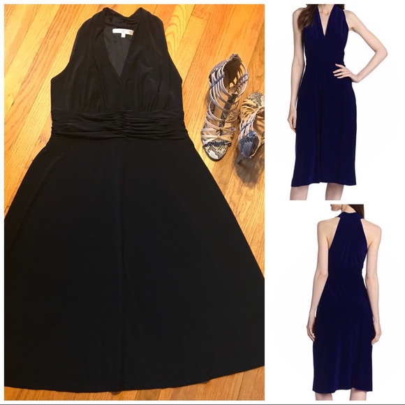 Evan Picone Dresses & Skirts - Evan Picone Black Matte Jersey “Marilyn” Dress